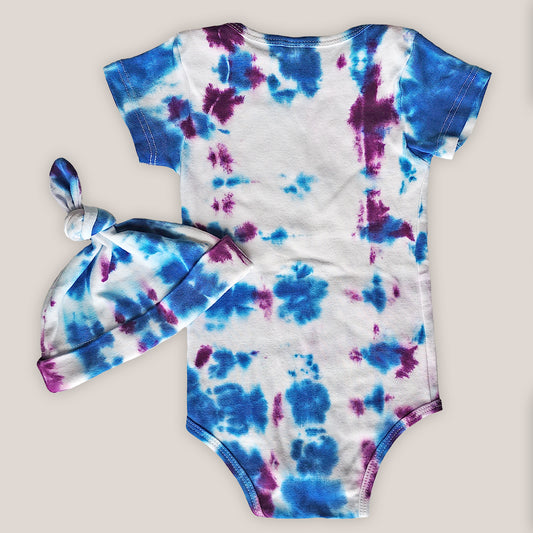 Nahla Organic Tie Dye Baby Set
