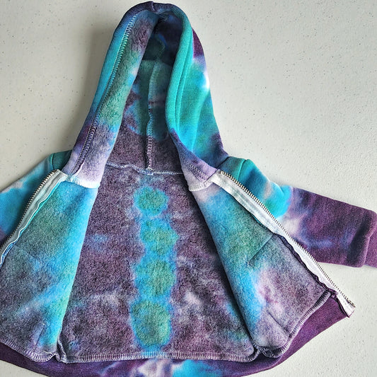 Burst of Energy Tie Dye Baby Jacket