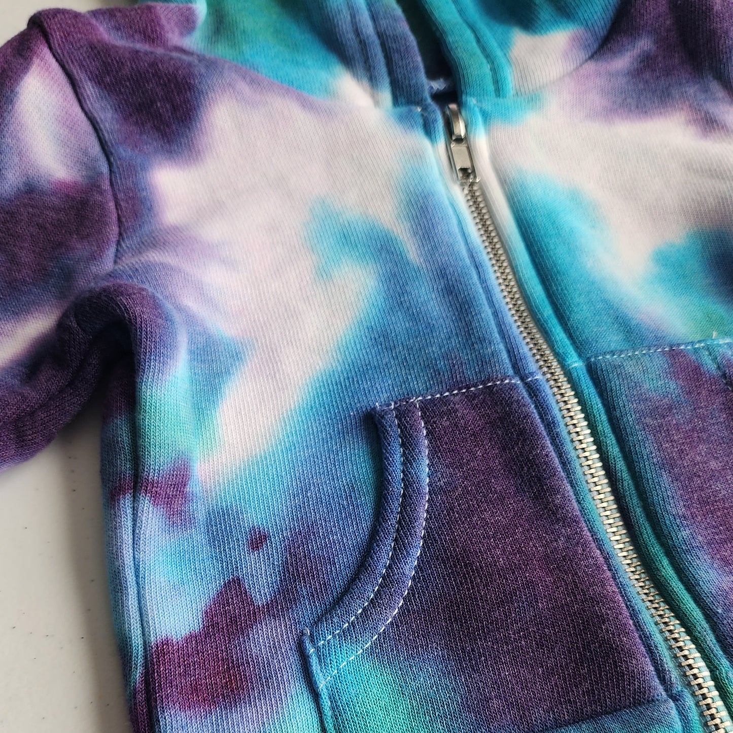 Burst of Energy Tie Dye Baby Jacket