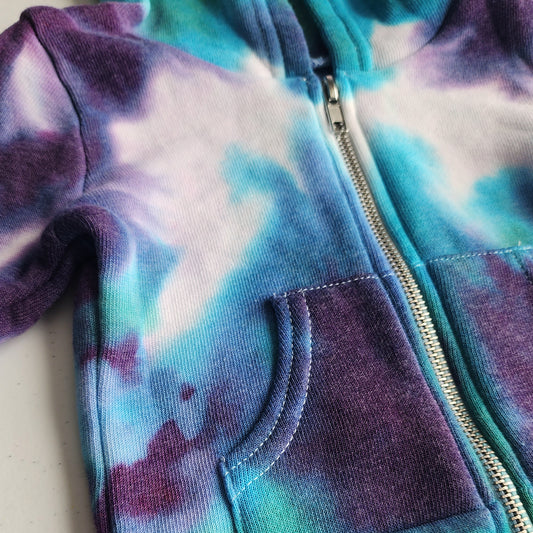 Burst of Energy Tie Dye Baby Jacket