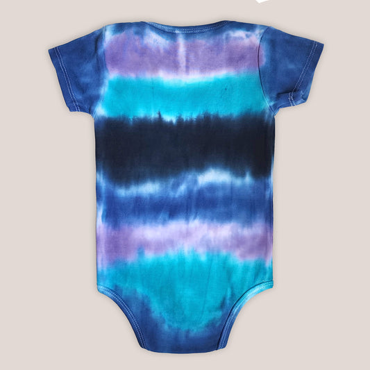 Colorado Dusk Organic Tie Dye Baby Bodysuit
