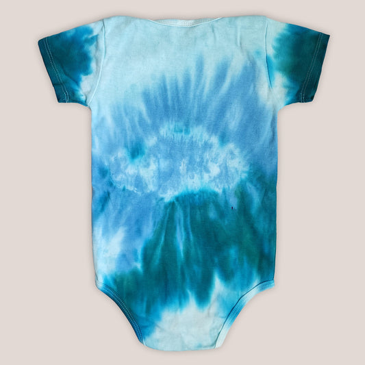 Caribbean Organic Tie Dye Baby Bodysuit