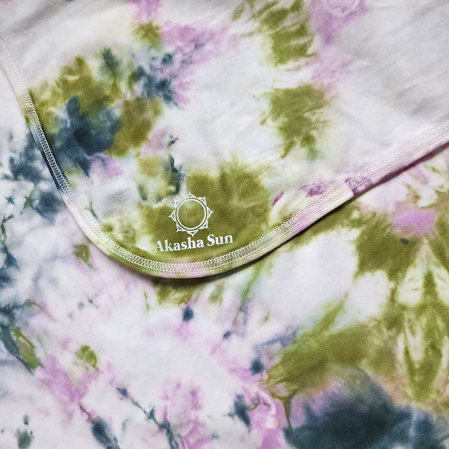 Wicked Grove Tie Dye Organic Baby Blanket