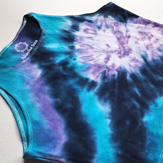 Colorado Dusk Tie Dye Crop Top