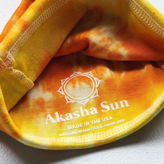 Maui Sunset Tie Dye Organic Baby Hat
