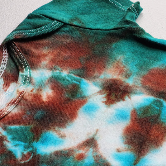 Kiowa Organic Tie Dye Baby Bodysuit