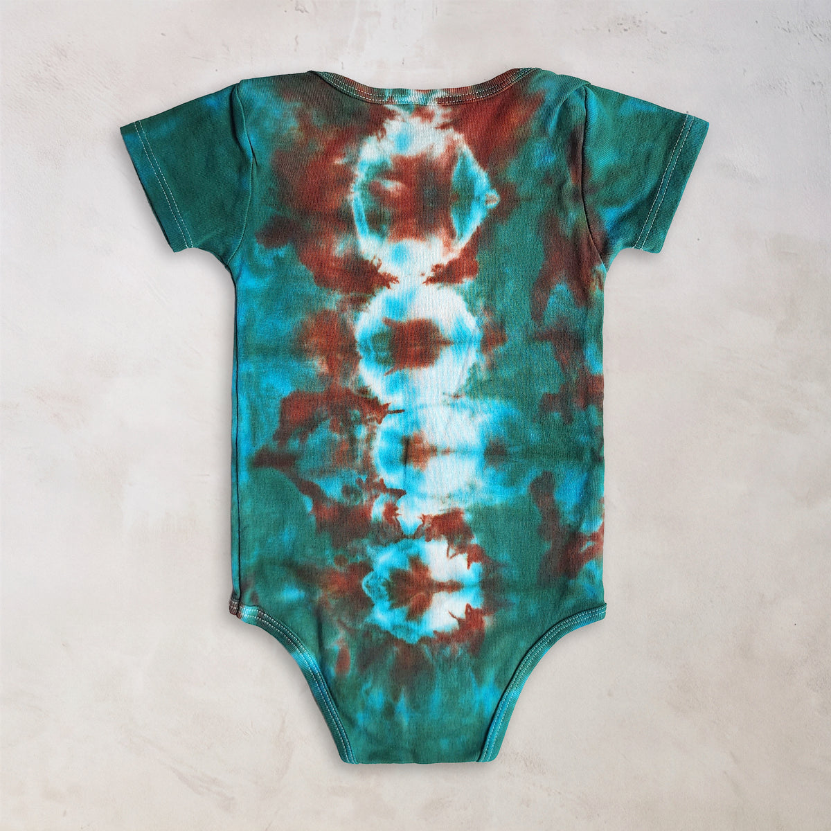 Kiowa Organic Tie Dye Baby Bodysuit