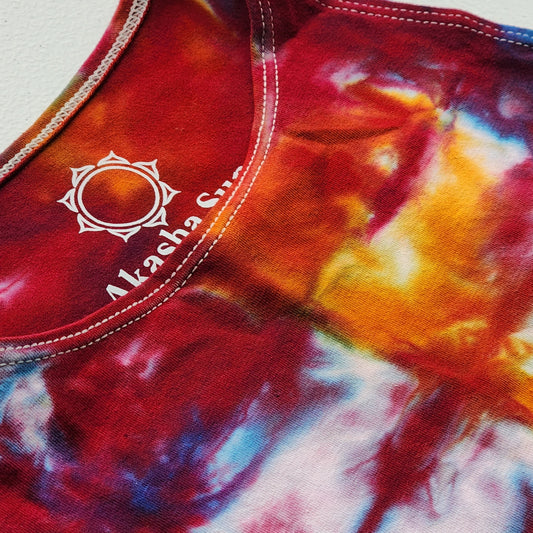 Prism Tie Dye Crop Top