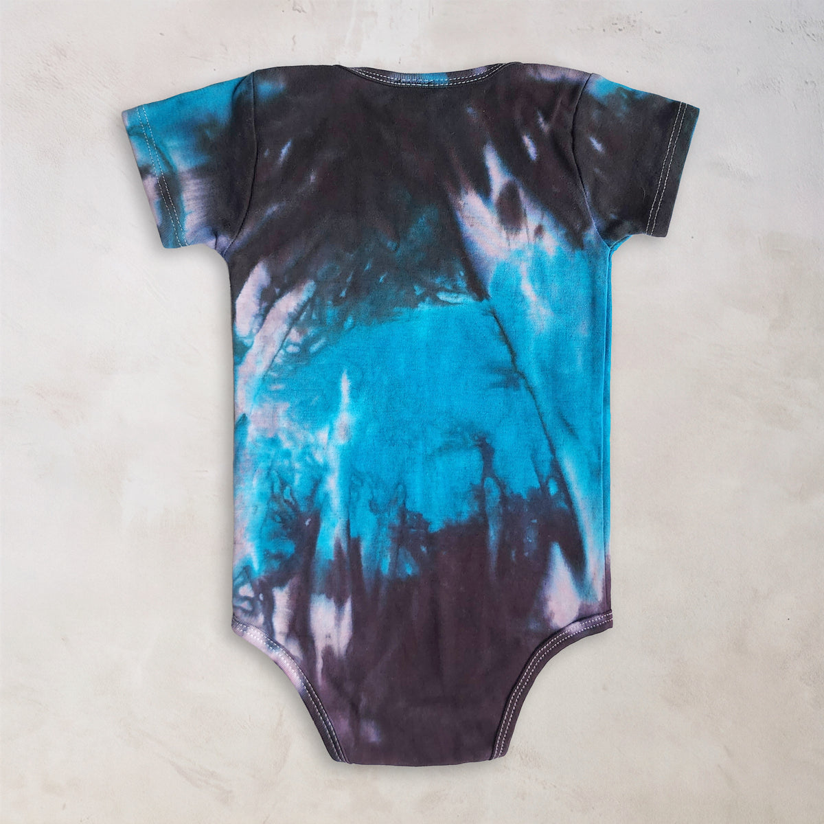 Nixie Organic Tie Dye Baby Bodysuit