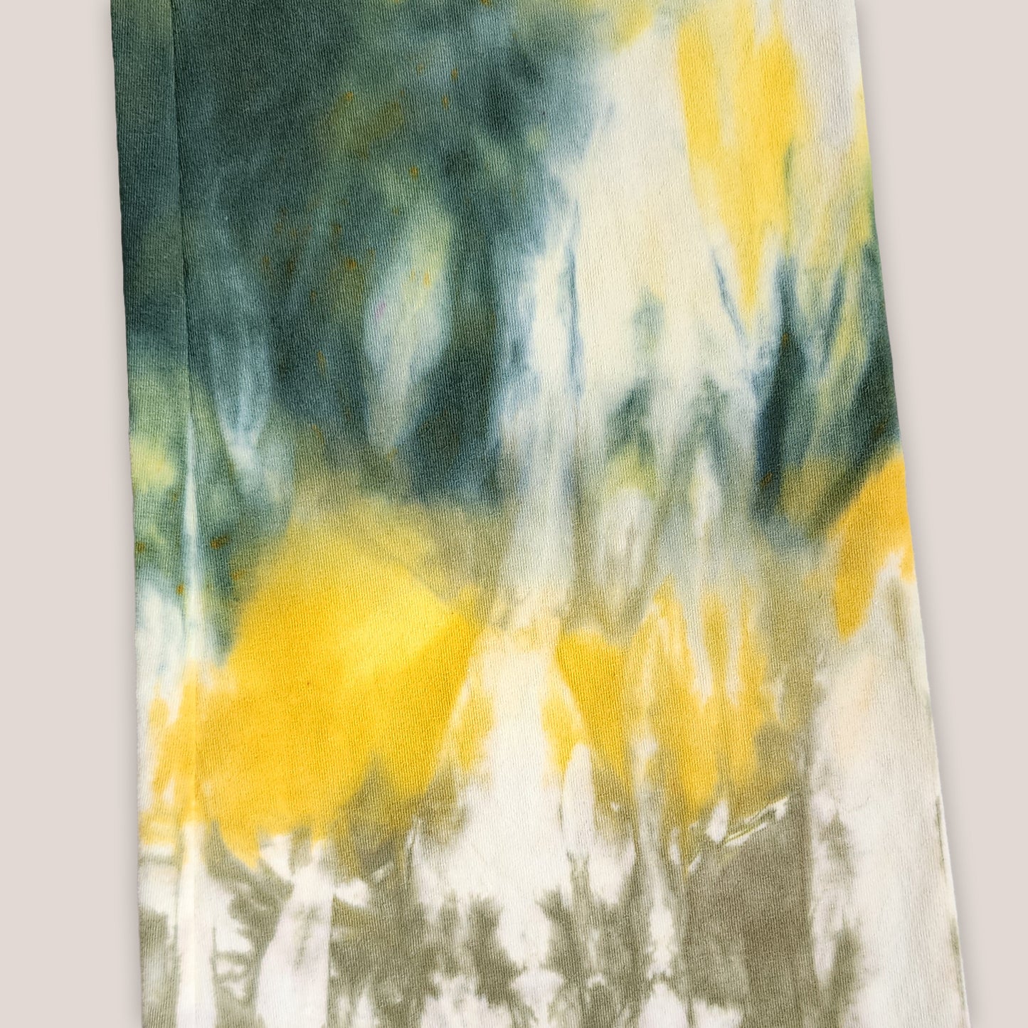Citrus Moss Tie Dye Flare Leggings