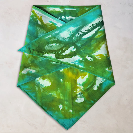 Dandelion Root Tie Dye Bandana