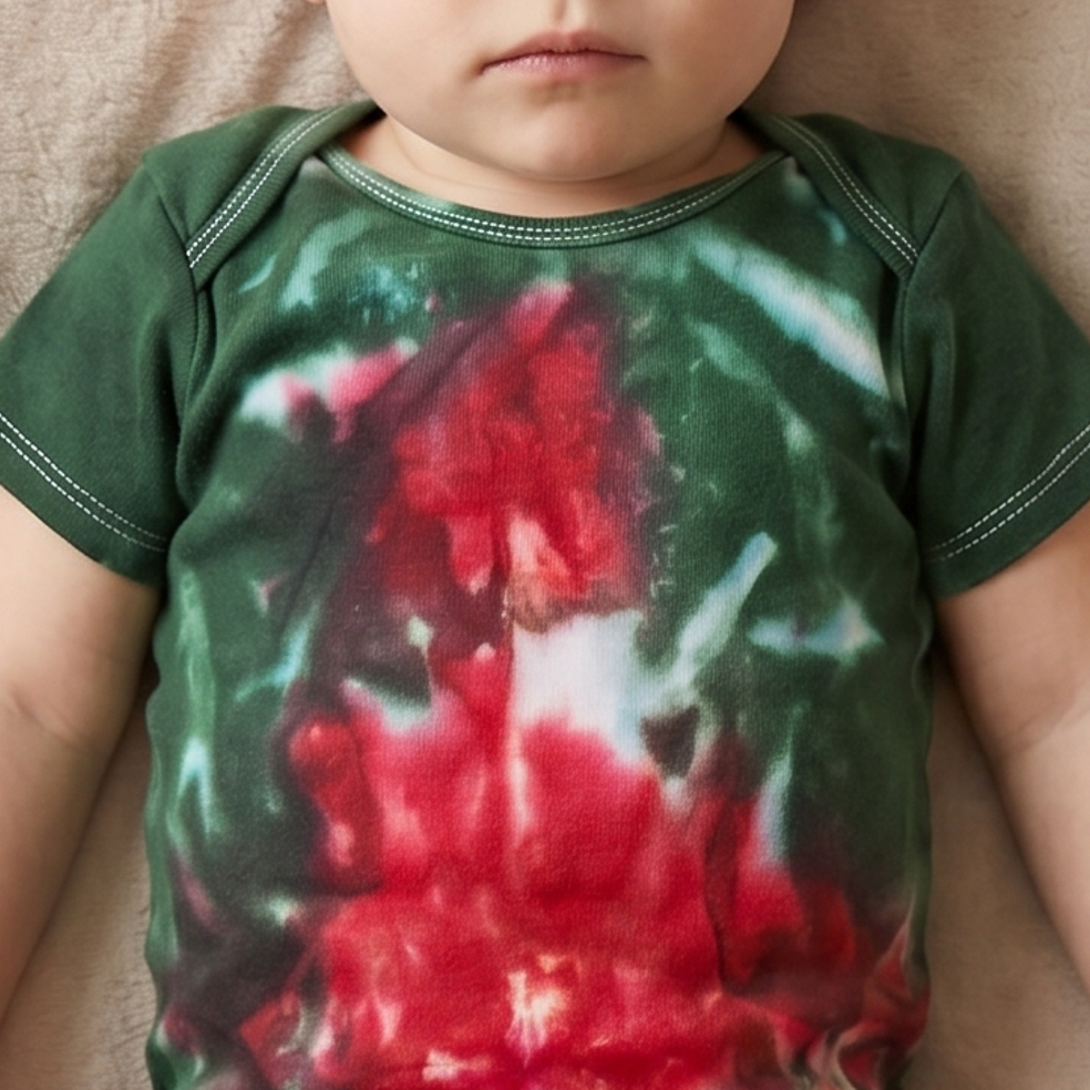 Holiday Organic Tie Dye Bodysuit