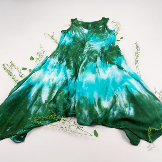 Anuket Tie Dye Boho Dress