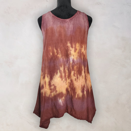 Arroyo Dusk Tie Dye Boho Tunic