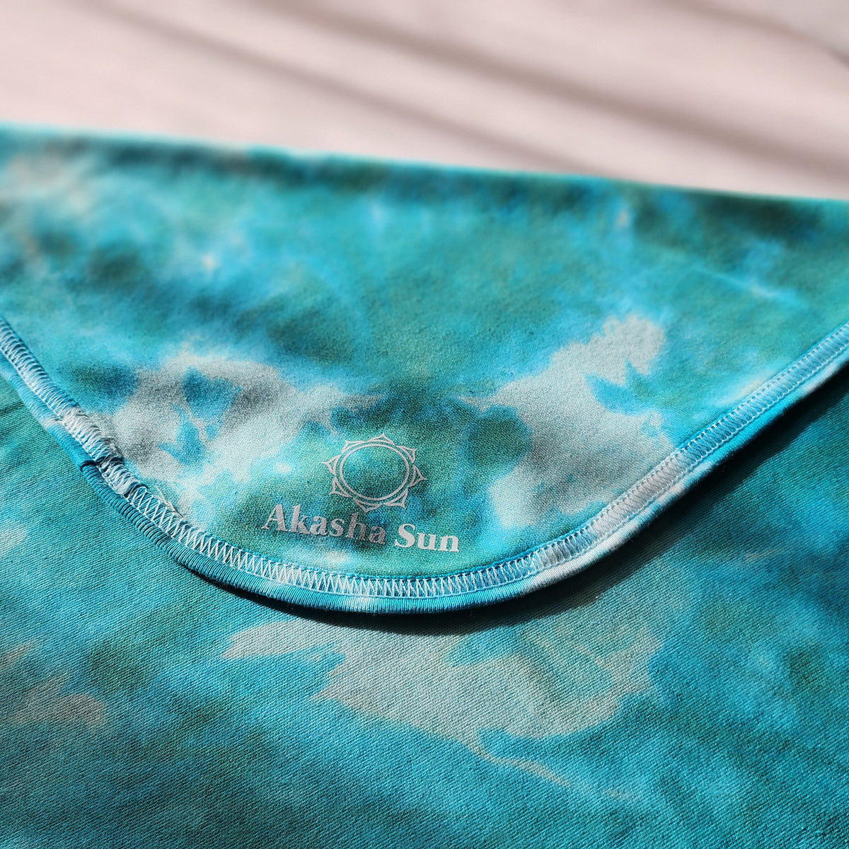 Caribbean Organic Tie Dye Baby Blanket