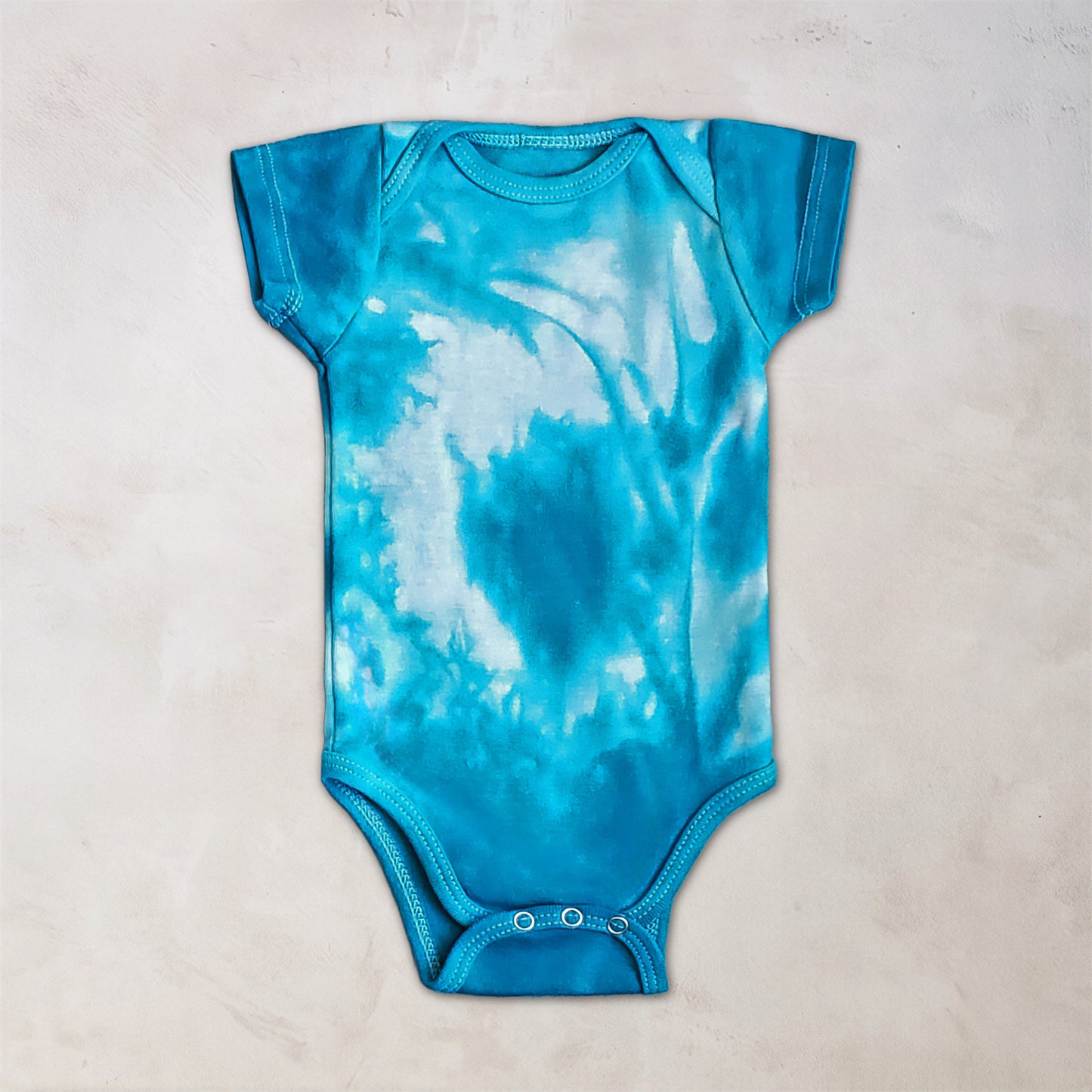 Caribbean Organic Tie Dye Baby Bodysuit