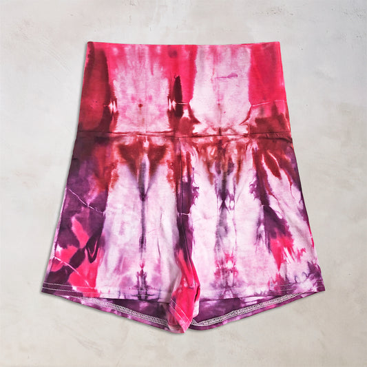 Hawaiian Sunrise Tie Dye Cotton Shorts