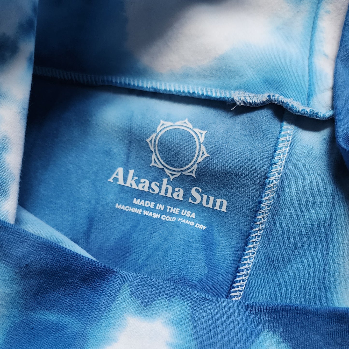 Mountain Bluebell Tie Dye Flare Leggings