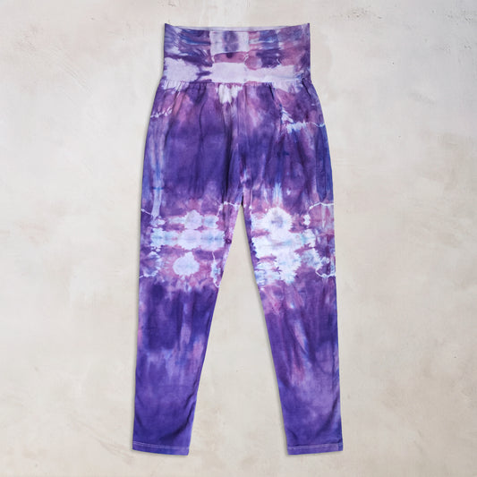 Saint-Tropez Tie Dye Cotton Leggings