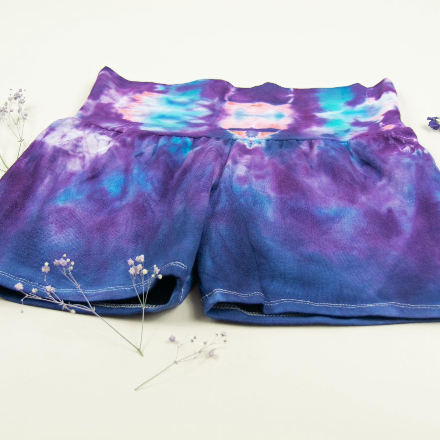 Sita Tie Dye Cotton Shorts