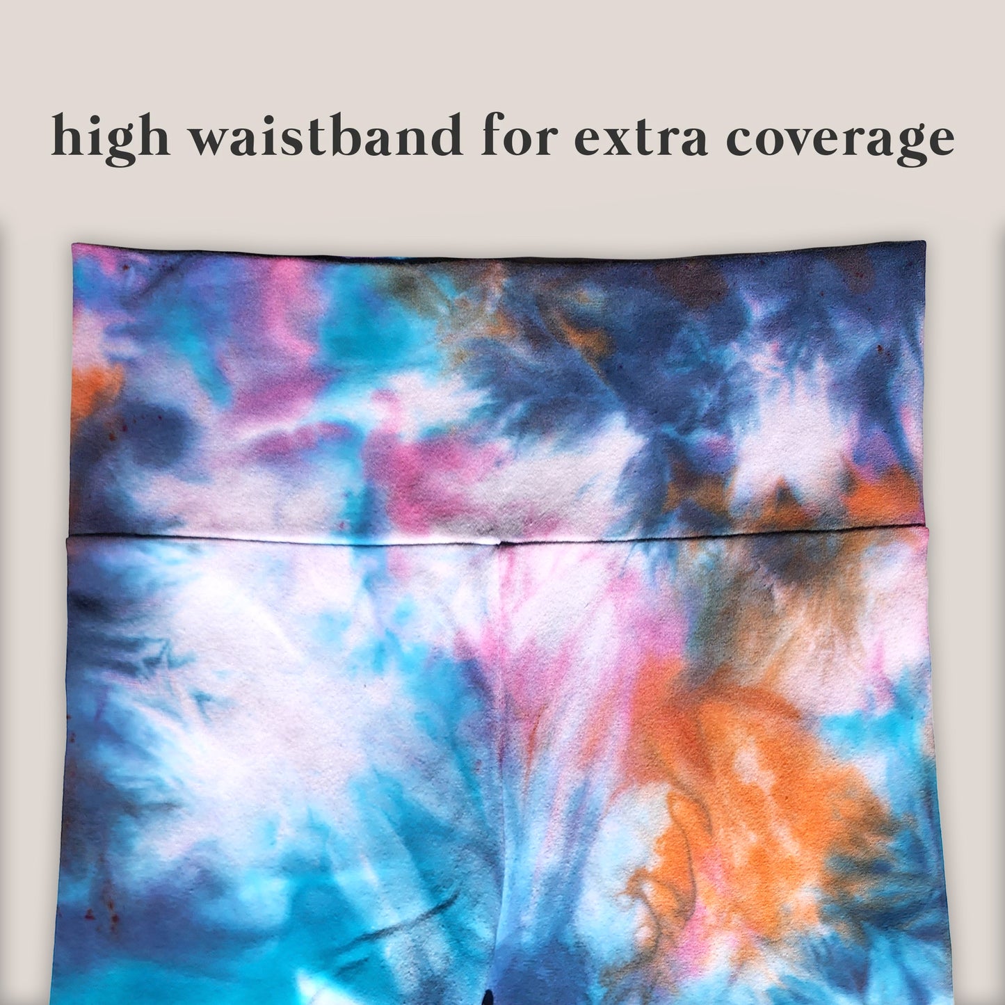 Solar Tide Tie Dye Flare Leggings
