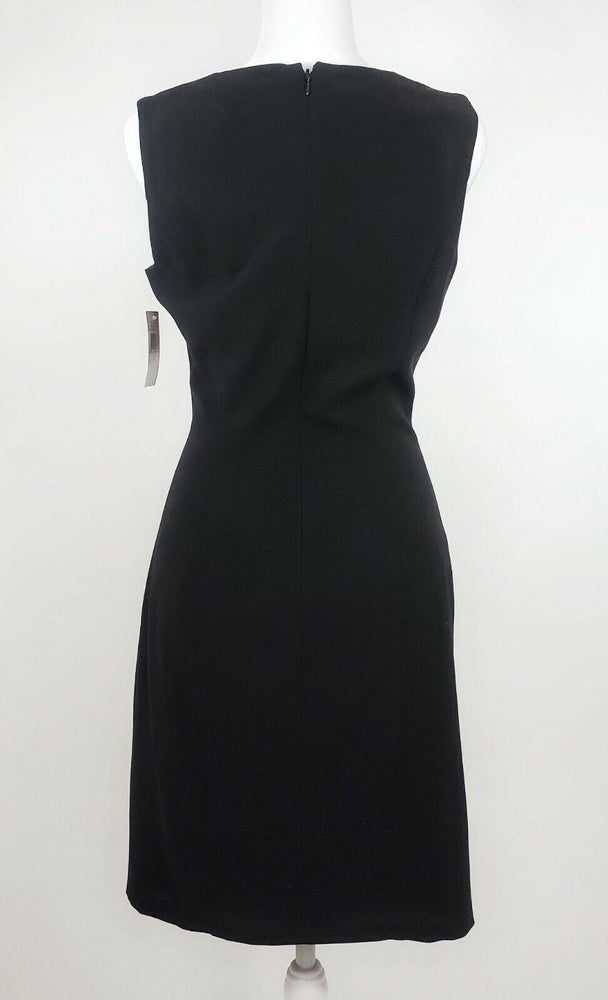 1. State Lace Up Black Dress