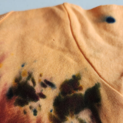 Sahara Organic Tie Dye Baby Bodysuit + Hat