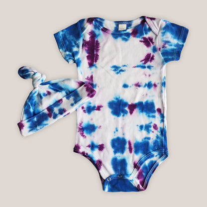Nahla Organic Tie Dye Baby Set