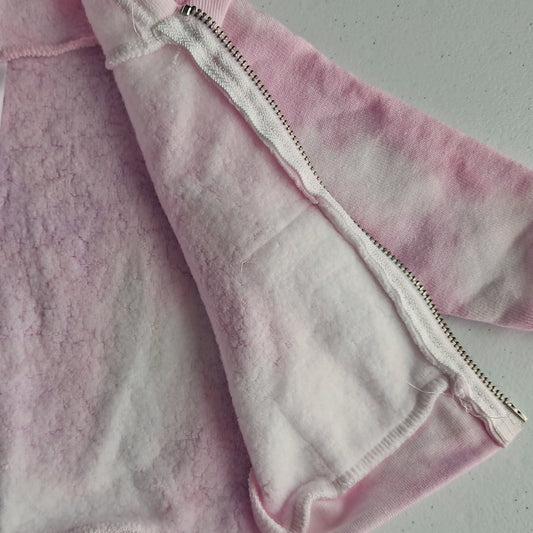 Rose Blush Tie Dye Baby Jacket