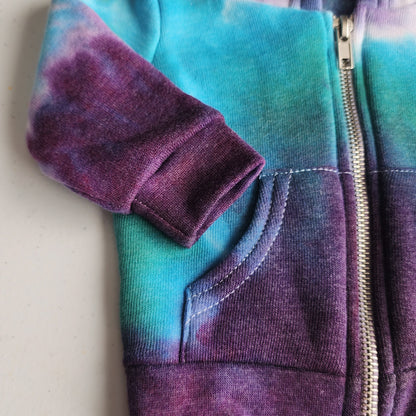 Burst of Energy Tie Dye Baby Jacket
