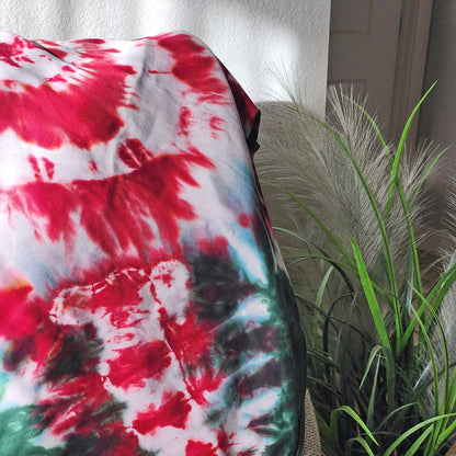 Holiday Organic Tie Dye Baby Bodysuit + Hat