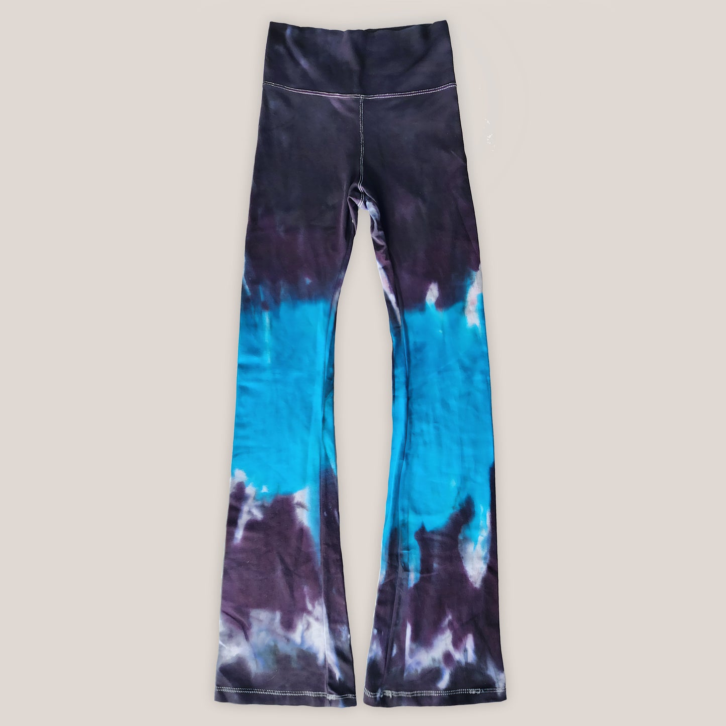 Aqua Chakra Tie Dye Yoga Pants