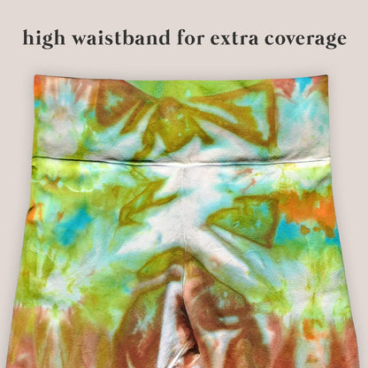 Vortex Echo Tie Dye Flare Leggings