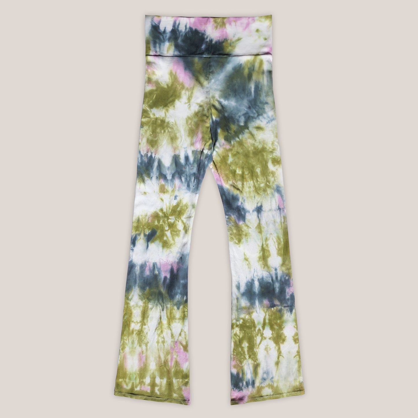 Wicked Grove Tie Dye Flare Leggings