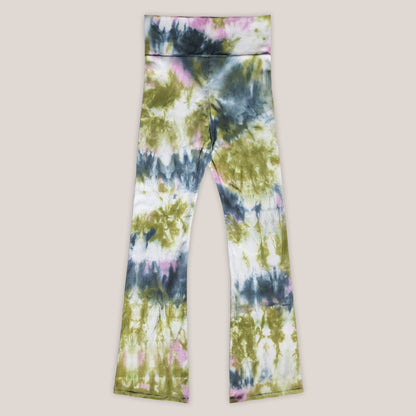 Wicked Grove Tie Dye Flare Leggings
