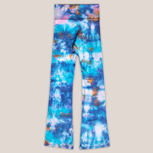 Solar Tide Tie Dye Flare Leggings