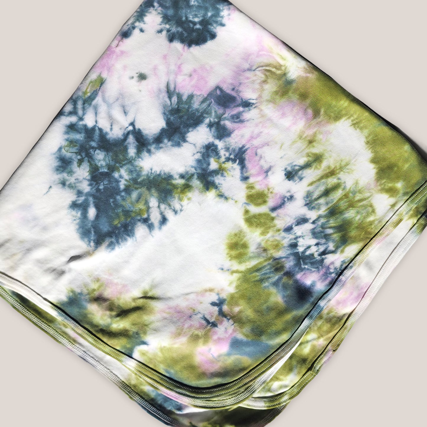 Wicked Grove Tie Dye Organic Baby Blanket