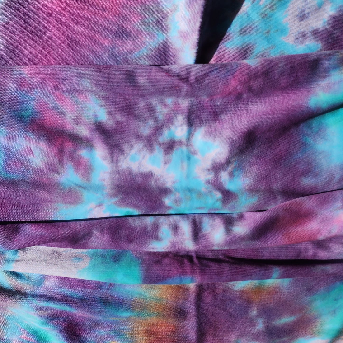 Solar Tide Tie Dye Organic Baby Blanket