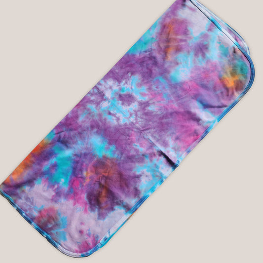 Solar Tide Tie Dye Organic Baby Blanket