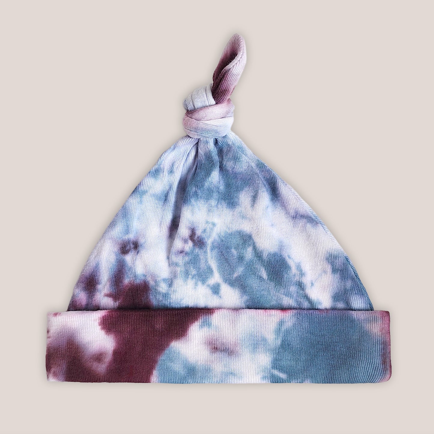 Faye Organic Tie Dye Baby Bodysuit + Hat
