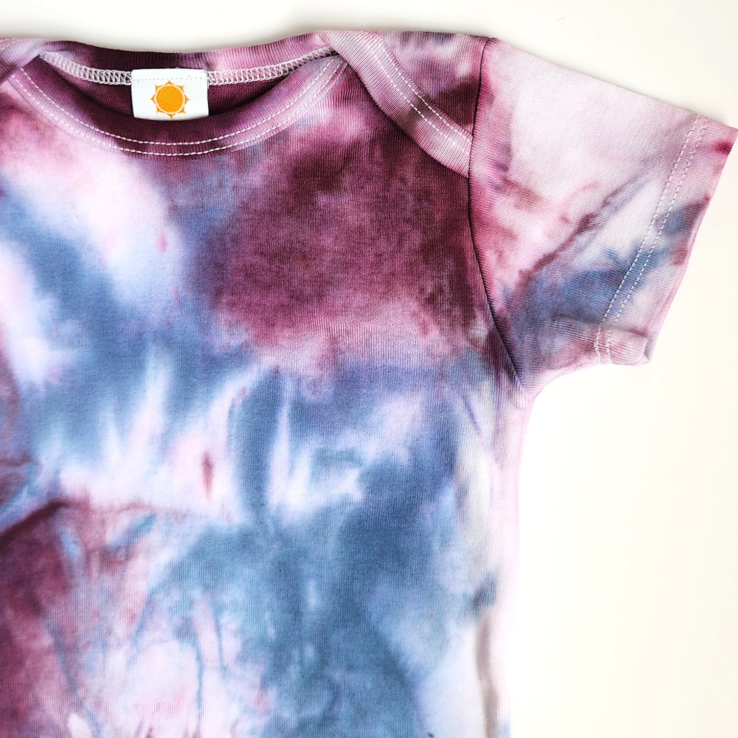 Faye Organic Tie Dye Baby Bodysuit