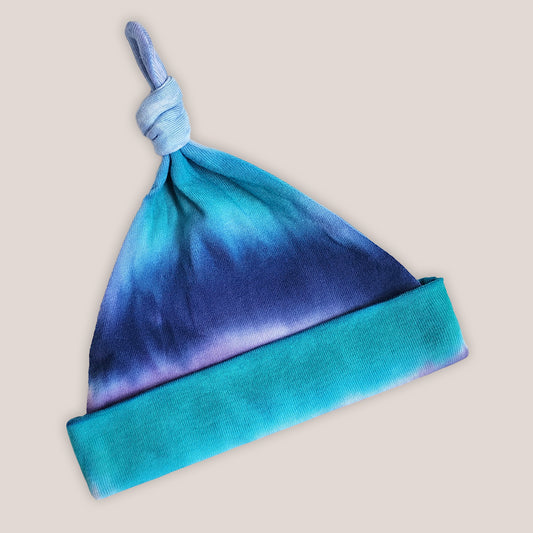 Colorado Dusk Organic Tie Dye Baby Hat