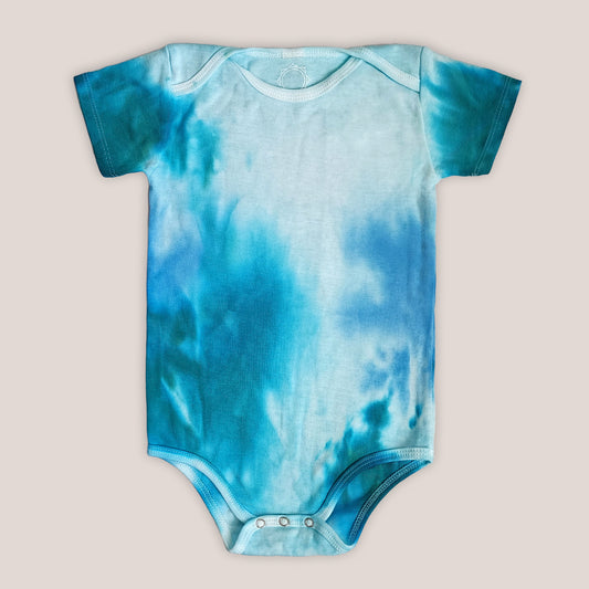 Caribbean Organic Tie Dye Baby Bodysuit