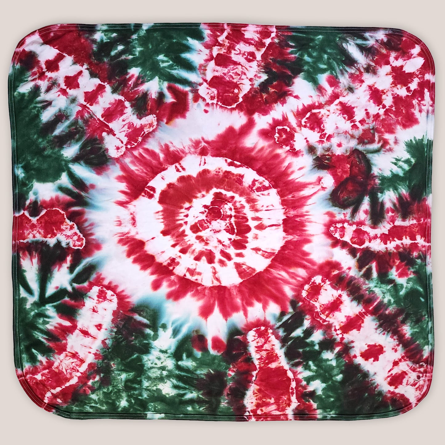 Holiday Organic Tie Dye Blanket