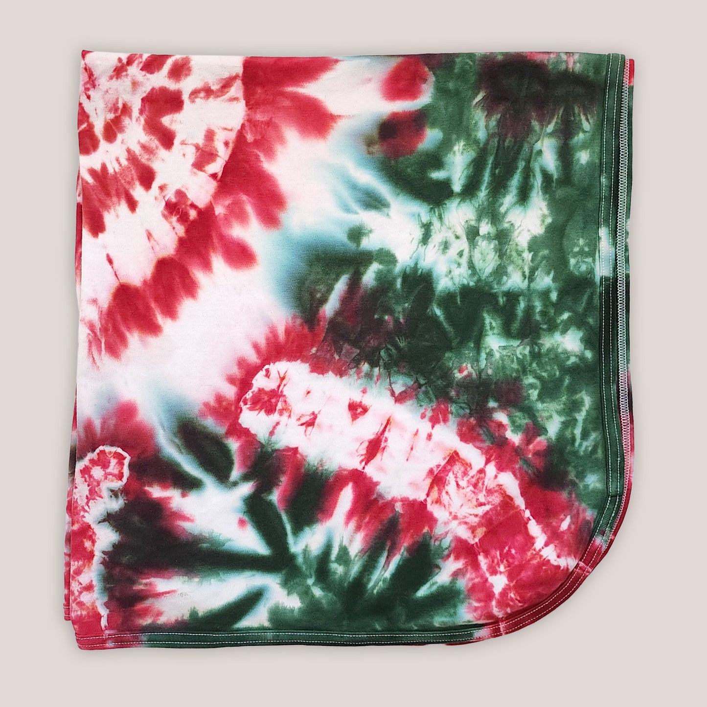 Holiday Organic Tie Dye Blanket