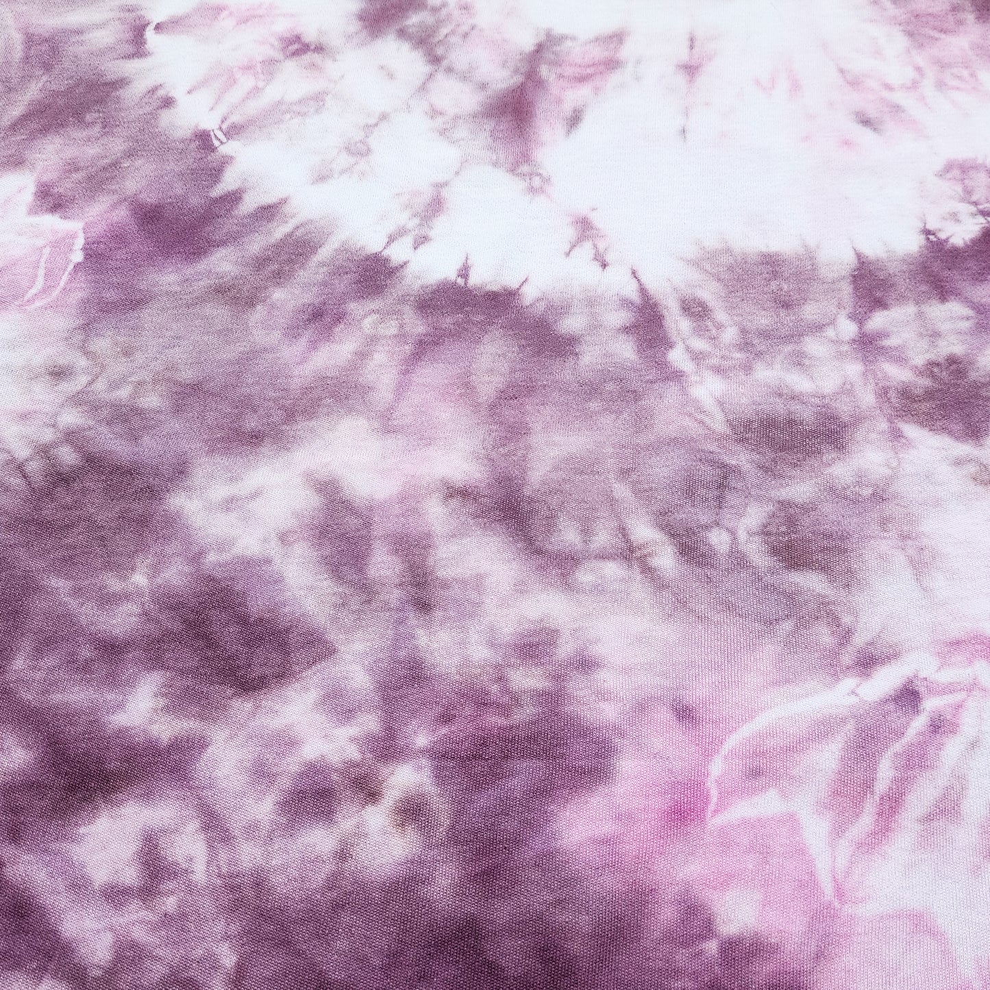 Dusty Rose Organic Cotton Tie Dye Baby Blanket