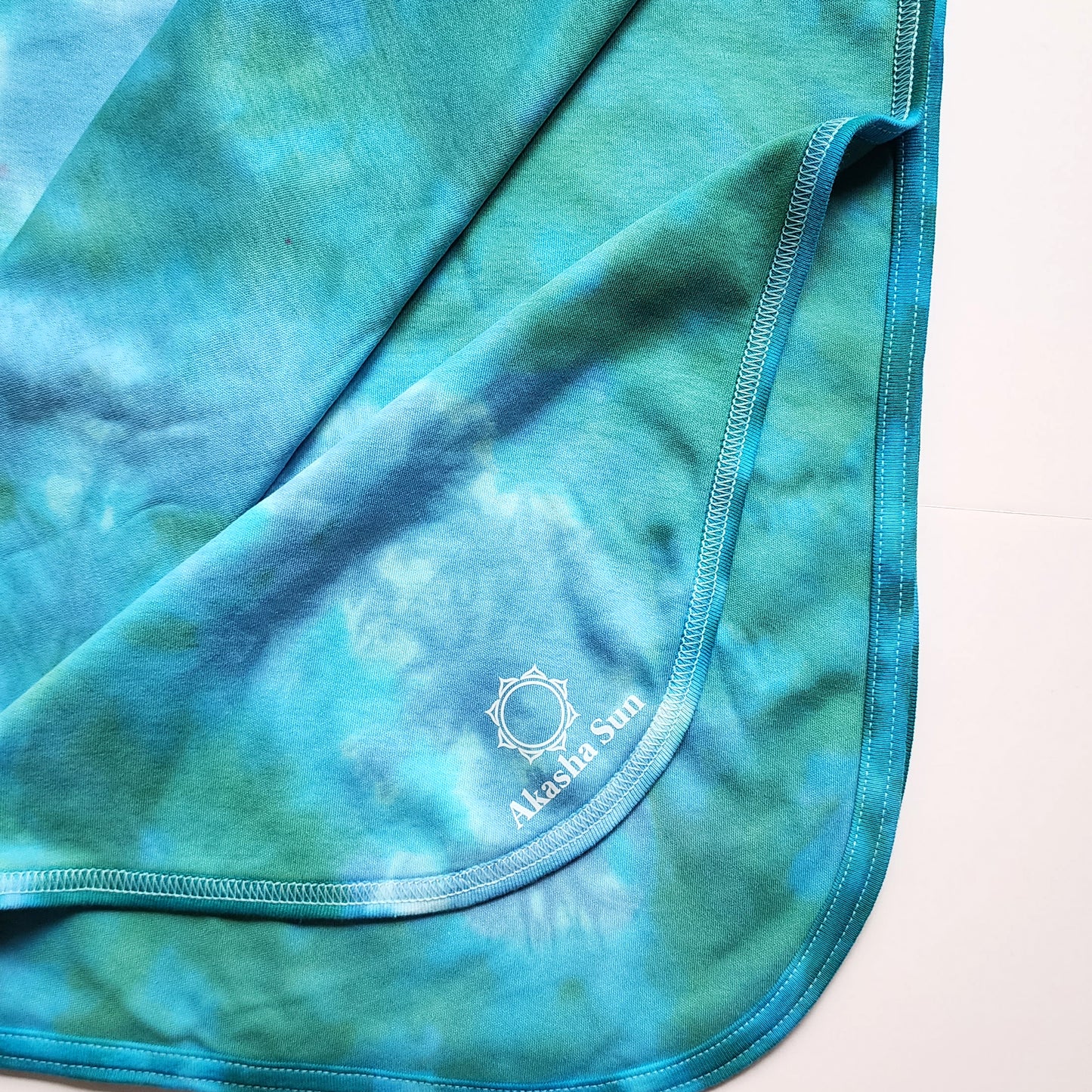 Caribbean Organic Tie Dye Baby Blanket