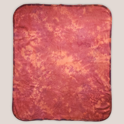Elenya Organic Cotton Tie Dye Baby Blanket