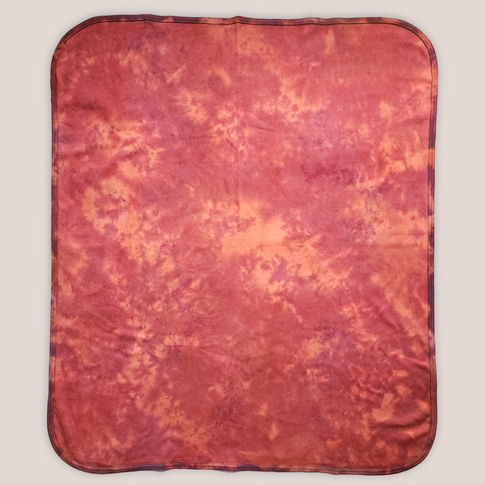 Elenya Organic Cotton Tie Dye Baby Blanket