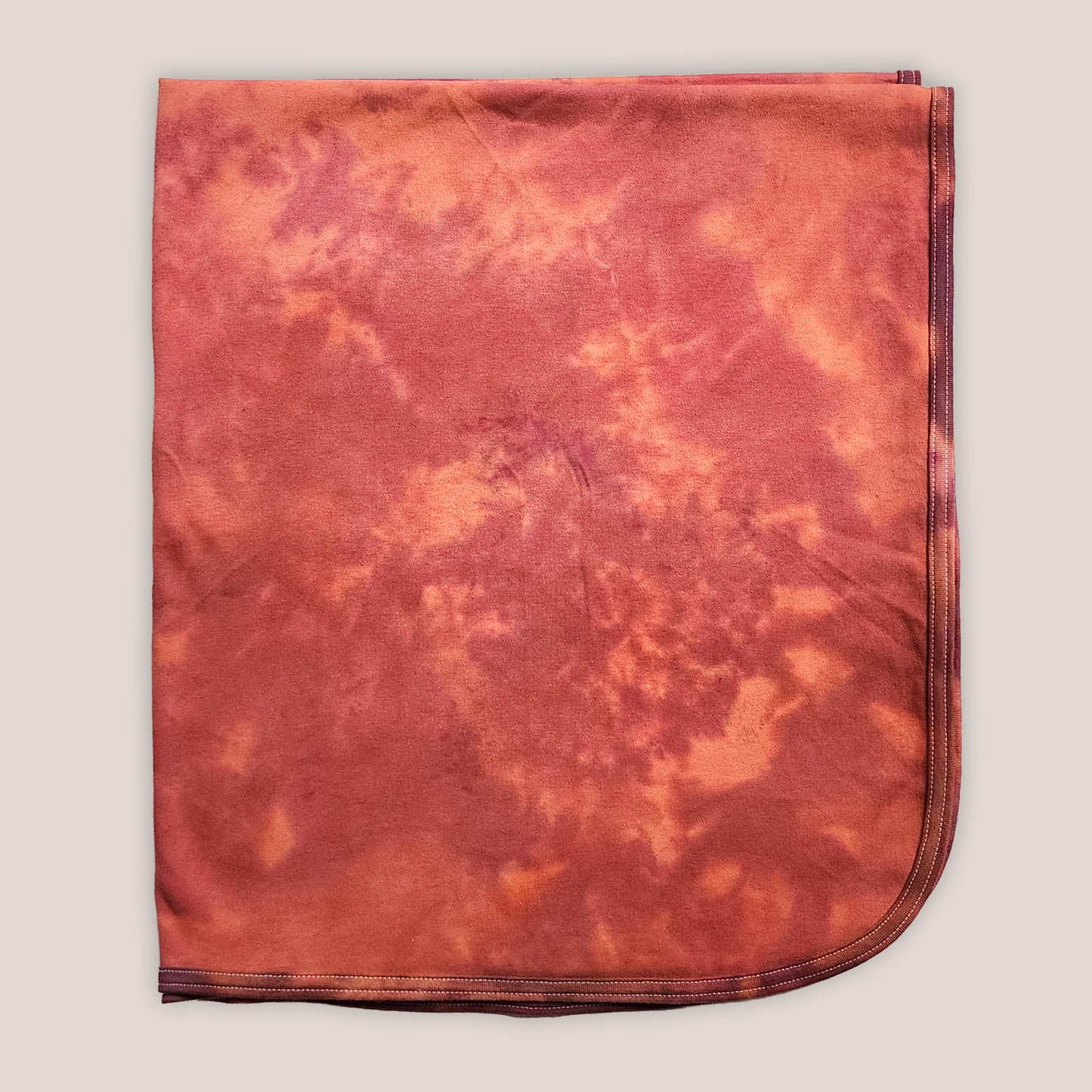 Elenya Organic Cotton Tie Dye Baby Blanket